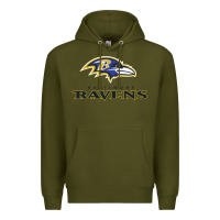 Army Green the ravens teams Premium Hoodie - lanVoArt