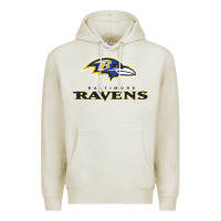Oatmeal Heather the ravens teams Premium Hoodie - lanVoArt