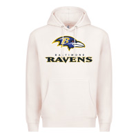 Pale Pink the ravens teams Premium Hoodie - lanVoArt
