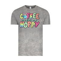 Cloud Rock coffee makes me hoppy easter Vintage Tee - Jasminsmagicworld