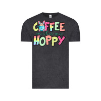 Vintage Black coffee makes me hoppy easter Vintage Tee - Jasminsmagicworld