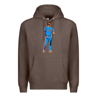 Coffee bryce harper powder blue Premium Hoodie - lanVoArt