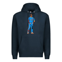 Navy bryce harper powder blue Premium Hoodie - lanVoArt