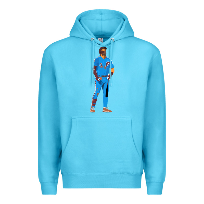 Bryce Harper Powder Blue Premium Hoodie by lanVoArt | Teevron