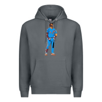 Rock bryce harper powder blue Premium Hoodie - lanVoArt