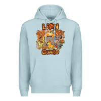 Blue Mist lion guard   cave painting Premium Hoodie - lanVoArt