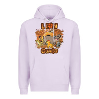 Lilac lion guard   cave painting Premium Hoodie - lanVoArt