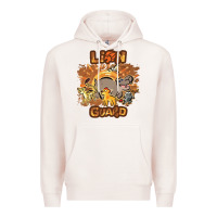 Pale Pink lion guard   cave painting Premium Hoodie - lanVoArt