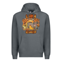 Rock lion guard   cave painting Premium Hoodie - lanVoArt
