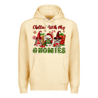 Pina Colada Chillin' With My Gnomies Premium Hoodie - FaDigitalArtStudio