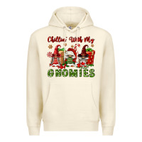 Sandshell Chillin' With My Gnomies Premium Hoodie - FaDigitalArtStudio