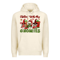 Tofu Chillin' With My Gnomies Premium Hoodie - FaDigitalArtStudio