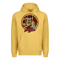 Antique Gold distressed mighty Premium Hoodie - lanVoArt