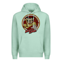 Distressed Mighty Premium Hoodie | Teevron
