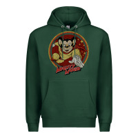 Sports Green distressed mighty Premium Hoodie - lanVoArt