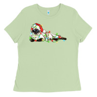 Matcha christmas siamese cat Ladies Tee - LillyAllenDesigns