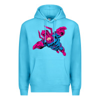 Ocean Blue galactus Premium Hoodie - lanVoArt