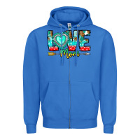 True Royal Love Mom Zipper Hoodie - CowhideDigitalArt