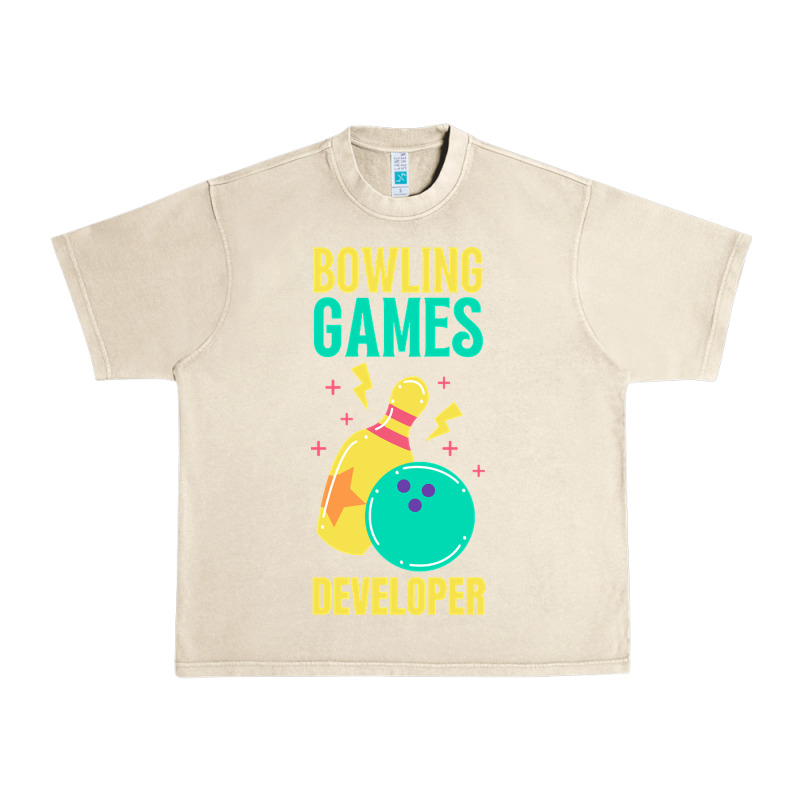Bowling Games Developer Urban Heavy Tee by lanVoArt | Teevron