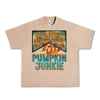 Burro Pumpkin junkie Urban Heavy Tee - NancyCooperArtShop