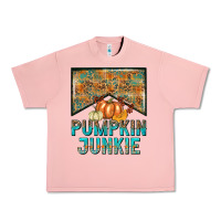 Salmon Pumpkin junkie Urban Heavy Tee - NancyCooperArtShop