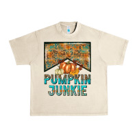 Sandshell Pumpkin junkie Urban Heavy Tee - NancyCooperArtShop