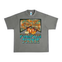 Tornado Pumpkin junkie Urban Heavy Tee - NancyCooperArtShop