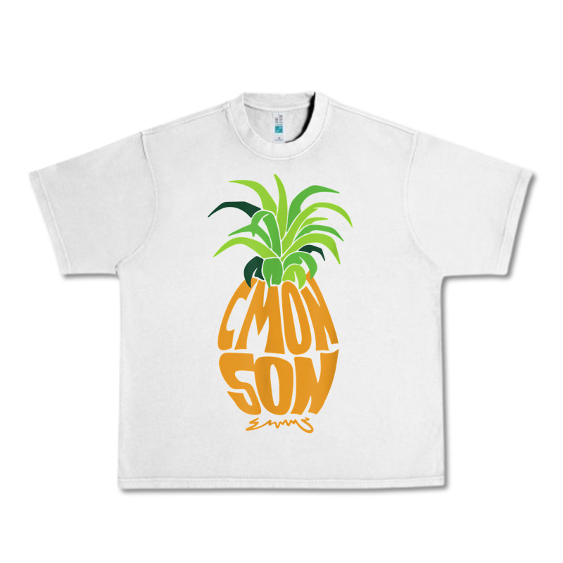 Vintage Psych Pineapple Of Gus C'mon Son! Crazy Lover Gift T Shirt Urban Heavy Tee by lanVoArt | Teevron