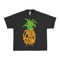 Pigment Black vintage psych pineapple of gus c'mon son! crazy lover gift t shirt Urban Heavy Tee - lanVoArt