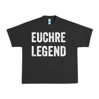 Pigment Black Euchre Legend Best Euchre Card Board Game Player Gift Urban Heavy Tee - lanVoArt