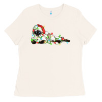 Bone christmas siamese cat Ladies Tee - LillyAllenDesigns