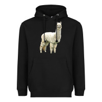Black Alpaca Heavyweight Hoodie - LillyAllenDesigns