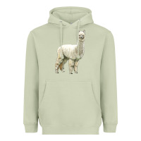 Matcha Alpaca Heavyweight Hoodie - LillyAllenDesigns