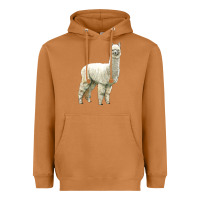 Meerkat Alpaca Heavyweight Hoodie - LillyAllenDesigns