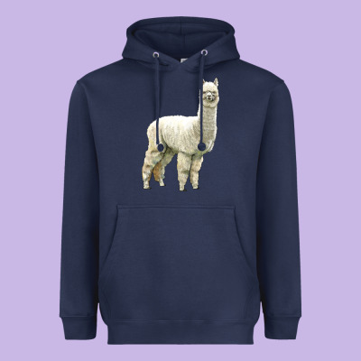 Alpaca Heavyweight Hoodie Designed By Lillyallendesigns