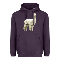 Plum Alpaca Heavyweight Hoodie - LillyAllenDesigns