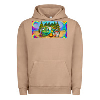 Pigment Burro hippie soul license plate Urban Hoodie - BarkalooDesign