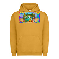 Pigment Peanut Butter hippie soul license plate Urban Hoodie - BarkalooDesign