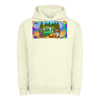 Pigment Pistachio hippie soul license plate Urban Hoodie - BarkalooDesign