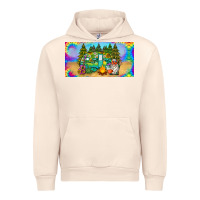 Sandshell hippie soul license plate Urban Hoodie - BarkalooDesign