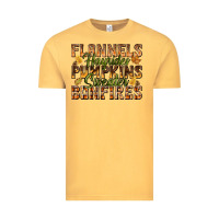 Vintage Mustard Flannels Hayrides Pumpkins Vintage Tee - texasbilliewilder