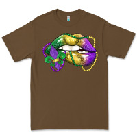 Cacao mardi gras lips Premium Tee - LillyAllenDesigns