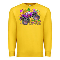 Lemon mardi gras monster truck Premium Sweatshirt - RacoonDesign