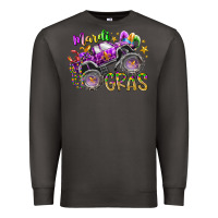Smoke mardi gras monster truck Premium Sweatshirt - RacoonDesign