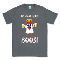 Charcoal Heather I'm Just Here For The Boos Classic Tee - Bettercallsaul