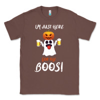 Chestnut I'm Just Here For The Boos Classic Tee - Bettercallsaul