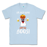 Dusty Blue I'm Just Here For The Boos Classic Tee - Bettercallsaul