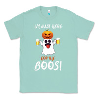 Seafoam I'm Just Here For The Boos Classic Tee - Bettercallsaul