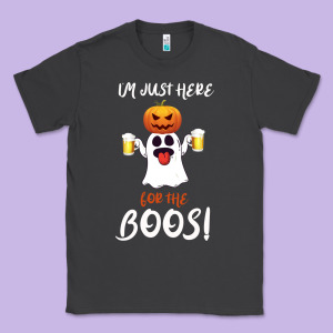 I'm Just Here For The Boos Classic Tee Designed By Bettercallsaul
