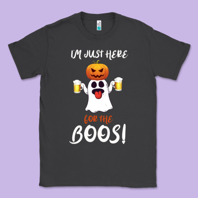 I'm Just Here For The Boos Classic Tee Designed By Bettercallsaul